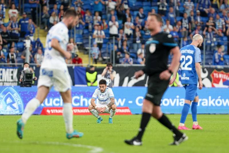 Football. PKO BP Ekstraklasa. Ruch Chorzow - Lech Poznan. 03.05.2024