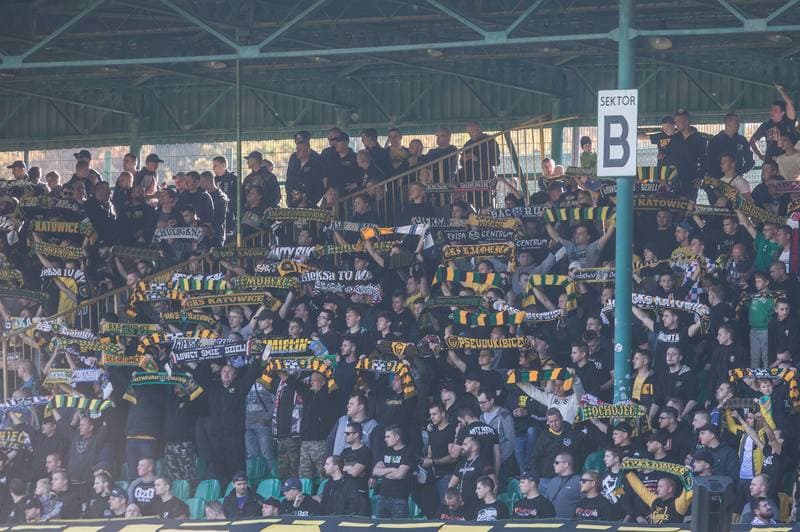 Football. II Liga. GKS Katowice - Elana Torun. 12.10.2019