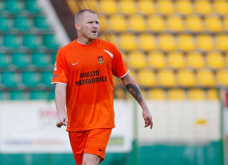 Football. Friendly Match. GKS Katowice - Puszcza Niepolomice. 26.07.2014