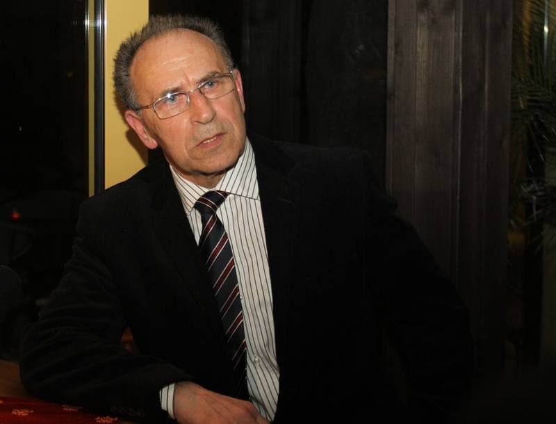 Football. Gornik Zabrze. Press Conference. 23.04.2010