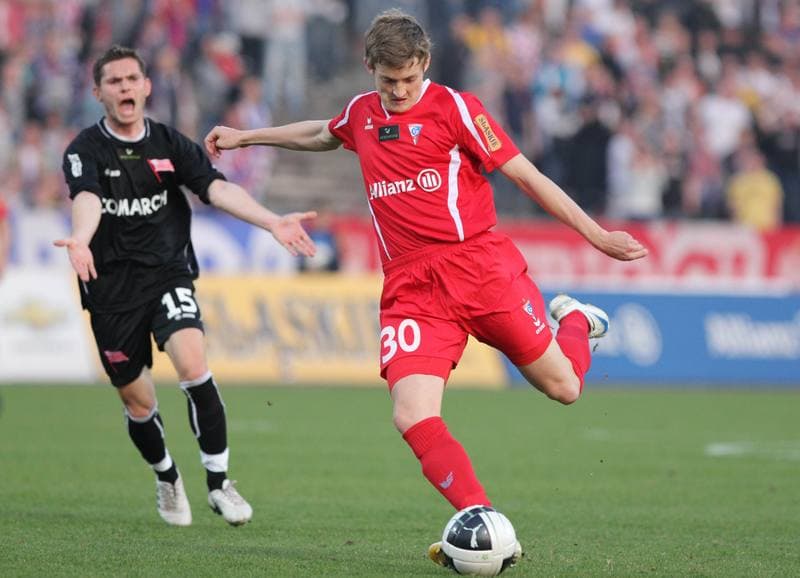 Football. PKO BP Ekstraklasa. Gornik Zabrze - Cracovia Krakow. 03.04.2011