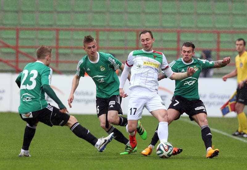 Football. I Liga. GKS Belchatow - Zaglebie Sosnowiec. 10.04.2016