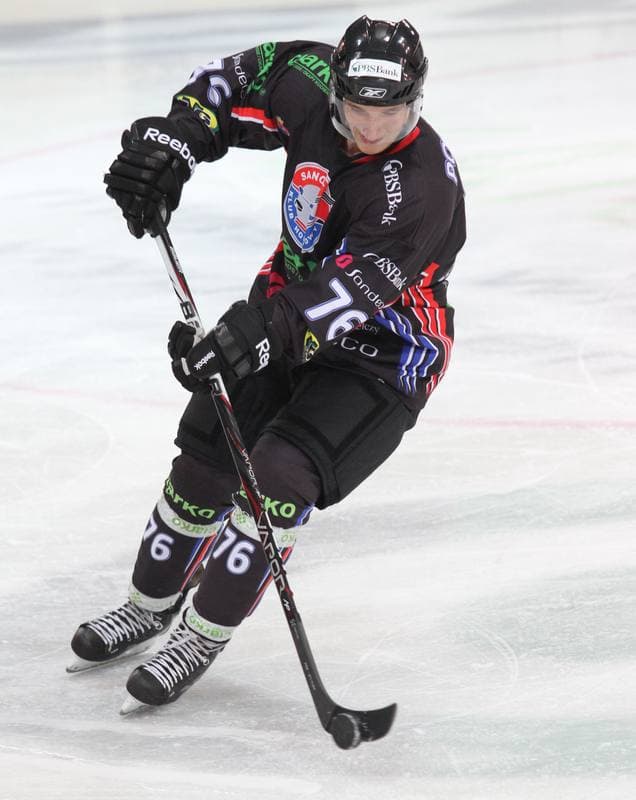 Ice Hockey. Polska Liga Hokeja na Lodzie. HC GKS Katowice - Ciarko PBS Bank KH Sanok. 07.09.2012