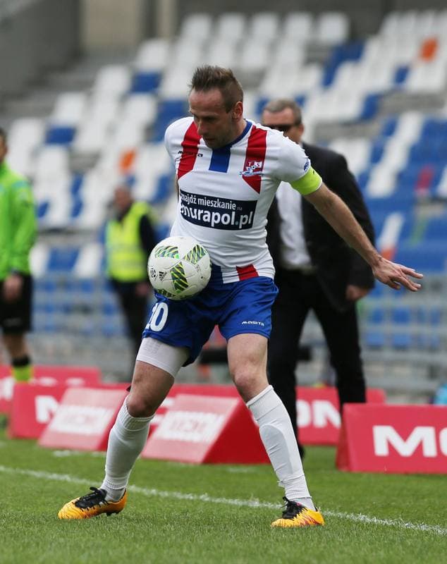 Football. Ekstraklasa. Podbeskidzie Bielsko-Biala - Termalica Bruk-Bet Nieciecza. 17.04.2016