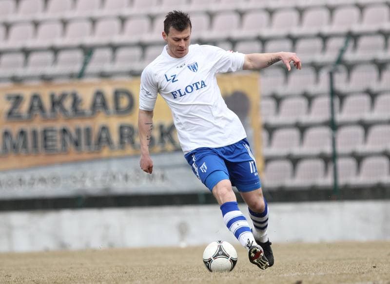 Football. I liga. GKS Tychy - Flota Swinoujscie. 30.03.2013