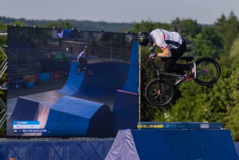BMX. European Games. Jaka Remec - Michal Schmid. 21.06.2023