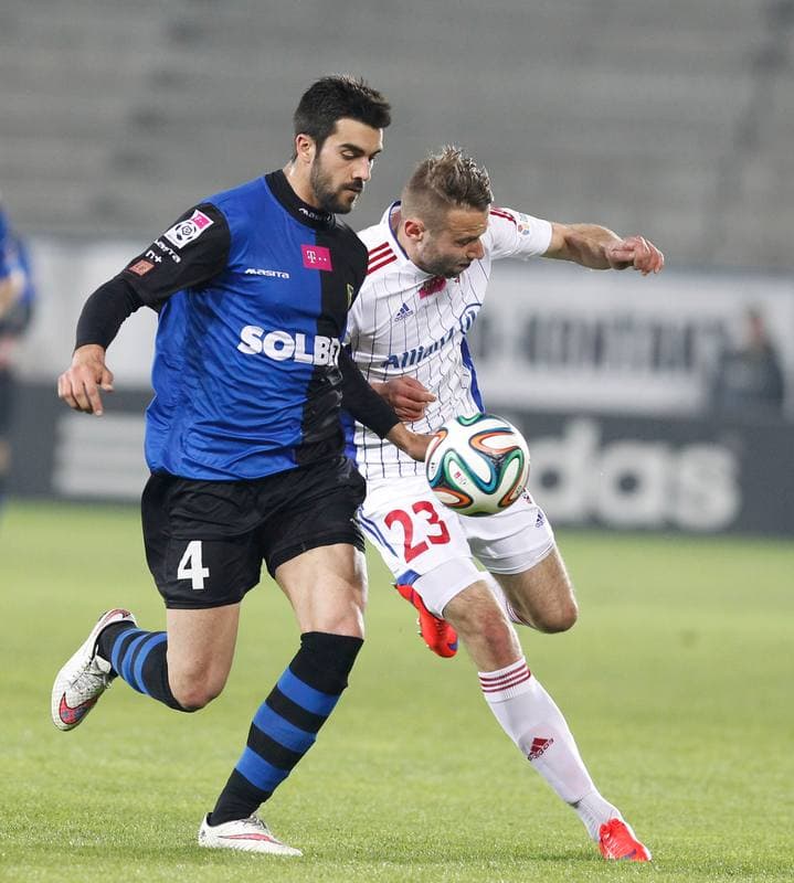 Football. T-Mobile Ekstraklasa. Gornik Zabrze - Zawisza Bydgoszcz. 29.04.2015