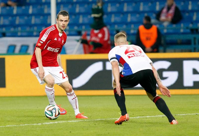 Football. T-Mobile Ekstraklasa. Wisla Krakow - Gornik Zabrze. 09.05.2015