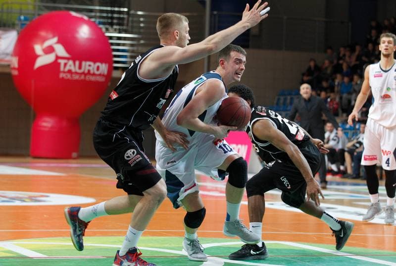 Basketball. Tauron Basket Liga. MKS Dabrowa Gornicza - Start Lublin. 31.01.2016