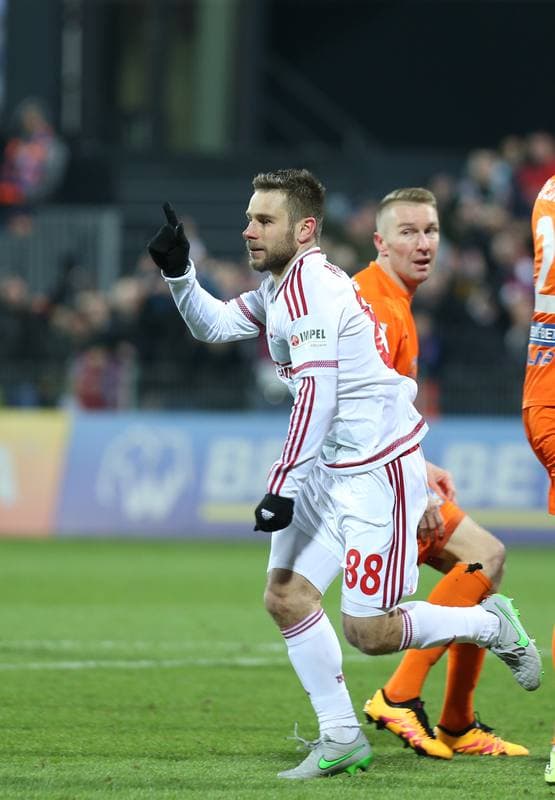 Football. Ekstraklasa. Termalica Bruk Bet Nieciecza - Wisla Krakow. 14.03.2016