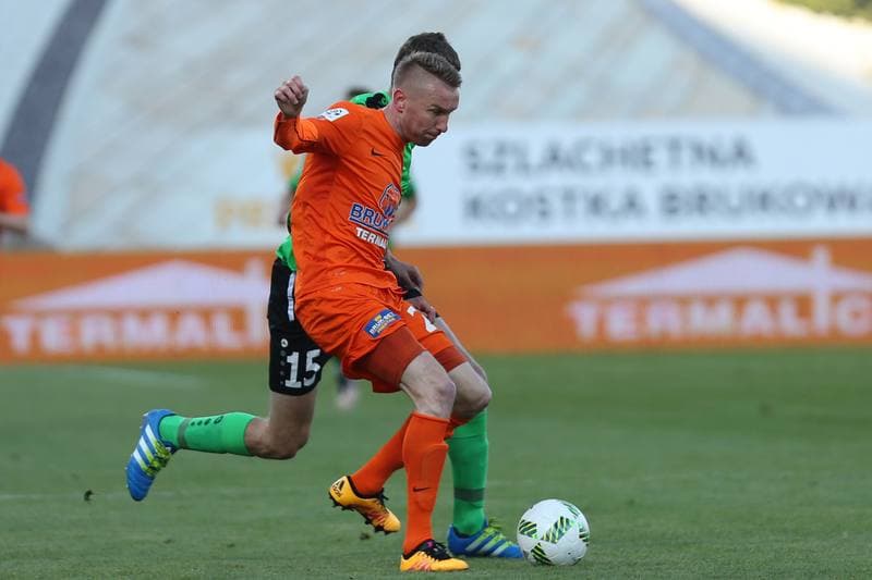 Football. Ekstraklasa. Termalica Bruk-Bet Nieciecza - Gornik Leczna. 30.04.2016