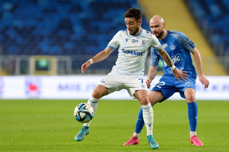 Football. PKO BP Ekstraklasa. Ruch Chorzow - Lech Poznan. 03.05.2024
