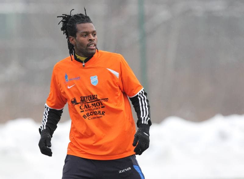 Football. Sparing. Gornik Zabrze - LZS Piotrowka. 25.01.2013
