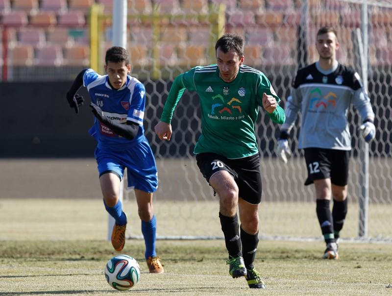 Football. Sparing. Energetyk ROW Rybnik - Rakow Czestochowa. 01.03.2014