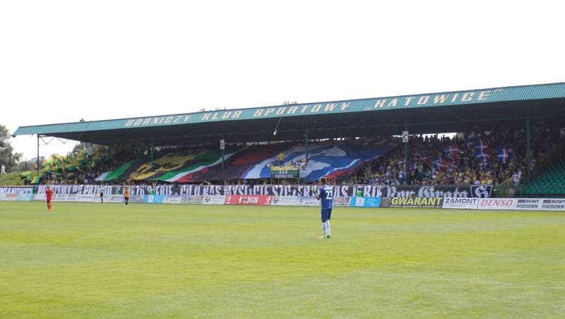 Football. I Liga. GKS Katowice - Widzew Lodz. 02.08.2014