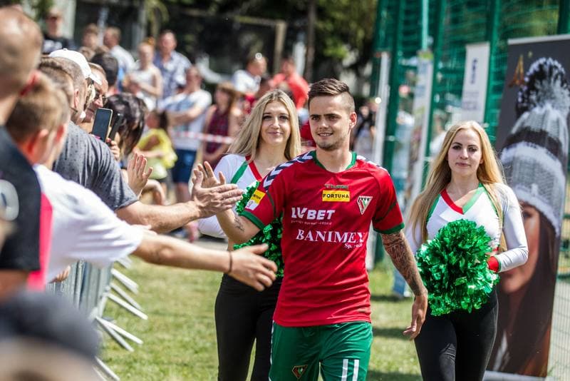 Football. Zaglebie Sosnowiec. Team Presentation. 20.07.2019