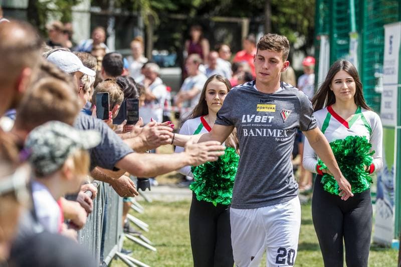 Football. Zaglebie Sosnowiec. Team Presentation. 20.07.2019