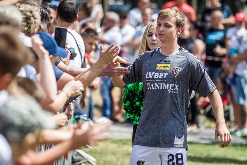 Football. Zaglebie Sosnowiec. Team Presentation. 20.07.2019