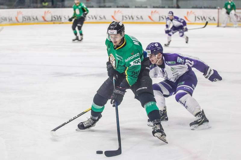 Ice Hockey. Visegrad Cup. JKH GKS Jastrzebie - Ujpesti TE. 15.10.2019