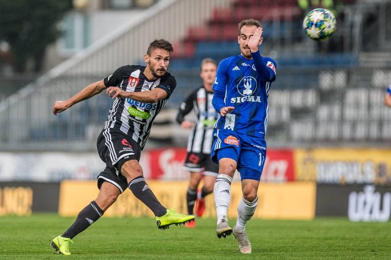 Football. Fortuna:Liga. Sigma Olomouc - Dynamo Ceske Budejovice. 19.10.2019