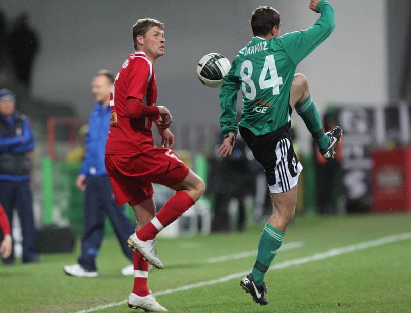 Football. PKO BP Ekstraklasa. GKS Belchatow - Gornik Zabrze. 08.04.2011