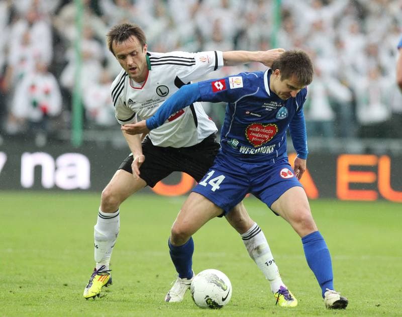 Football. Puchar Polski. Legia Warsaw - Ruch Chorzow. 24.04.2012