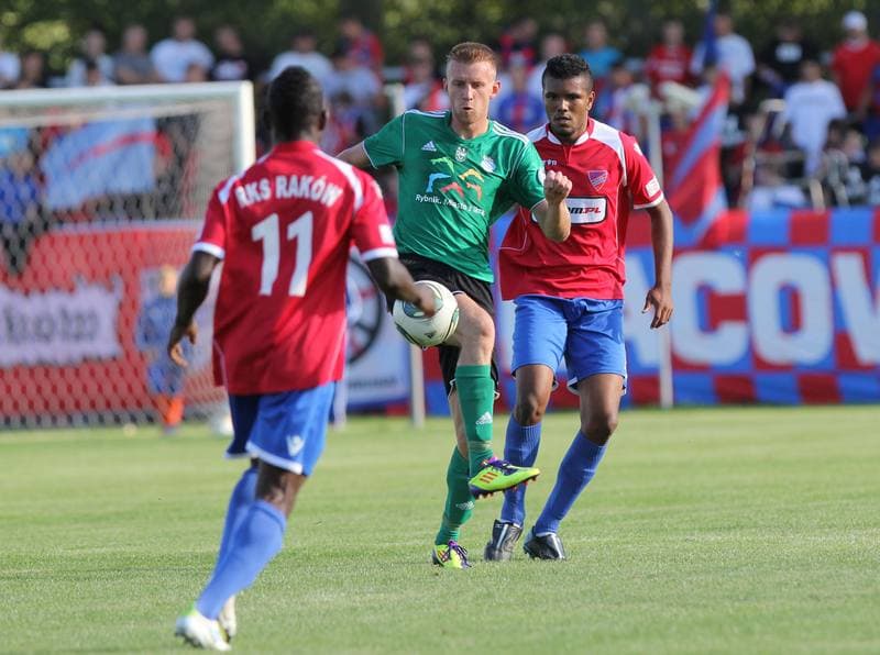 Football. II liga. Rakow Czestochowa - Energetyk ROW Rybnik. 25.08.2012