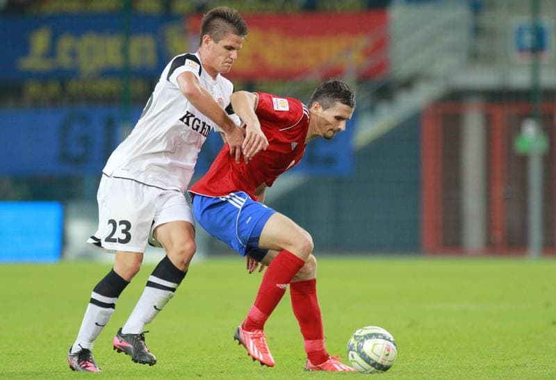 Football. PKO BP Ekstraklasa. Piast Gliwice - Zaglebie Lubin. 31.10.2015