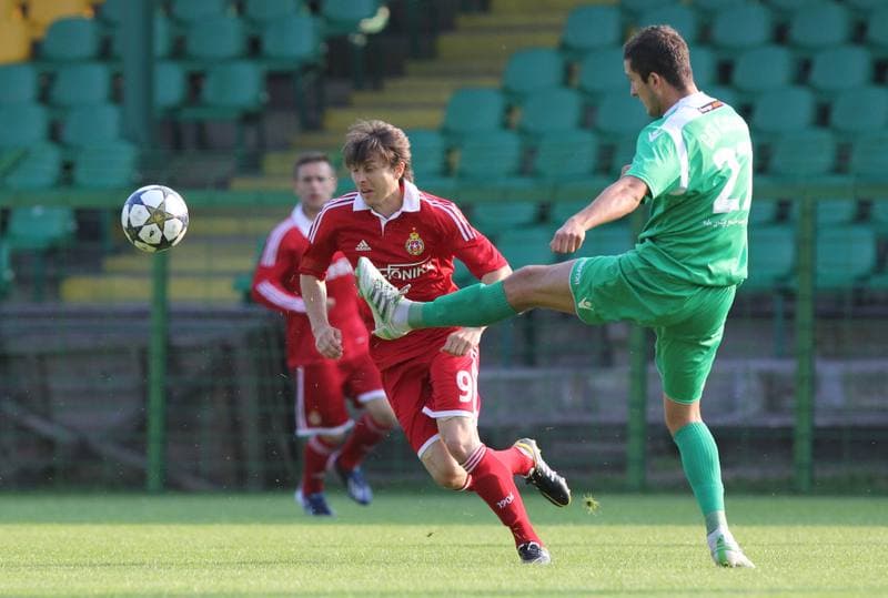 Football. Sparing. GKS Katowice - Wisla Krakow. 06.07.2013