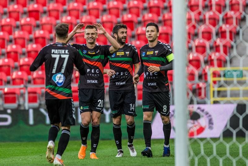 Football. Fortuna I Liga. GKS Tychy - Wigry Suwalki. 14.09.2019