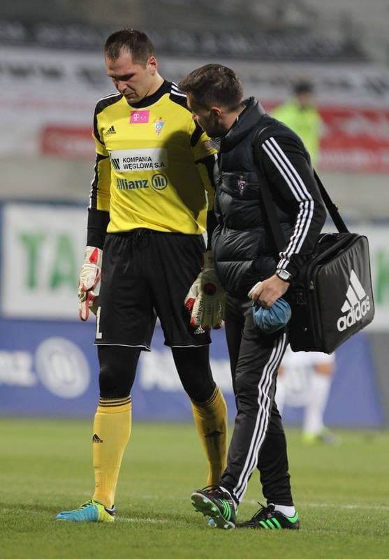 Football. T-Mobile Ekstraklasa. Gornik Zabrze - Wisla Krakow. 08.11.2013