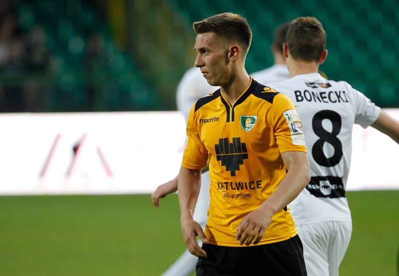 Football. I Liga. GKS Katowice - Zaglebie Lubin. 25.04.2015