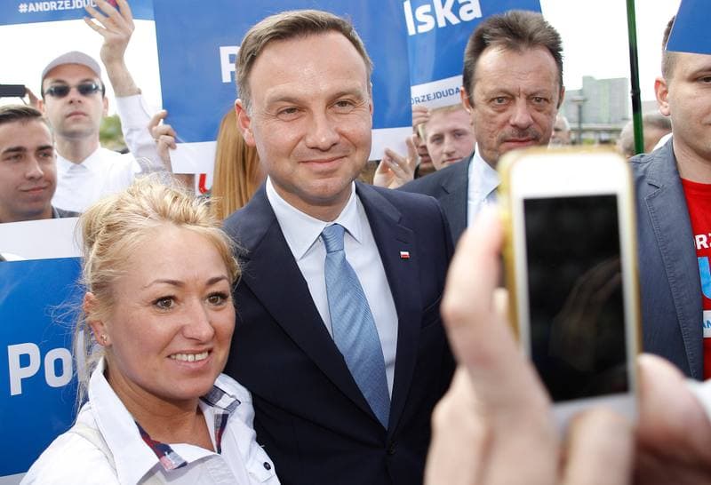 Andrzej Duda. Press Conference. 15.05.2015