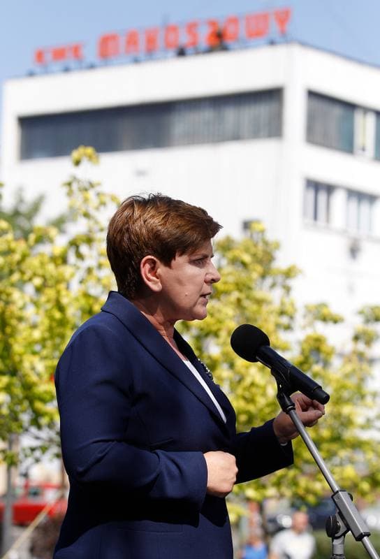 Beata Szydlo. Press Conference. 26.08.2015