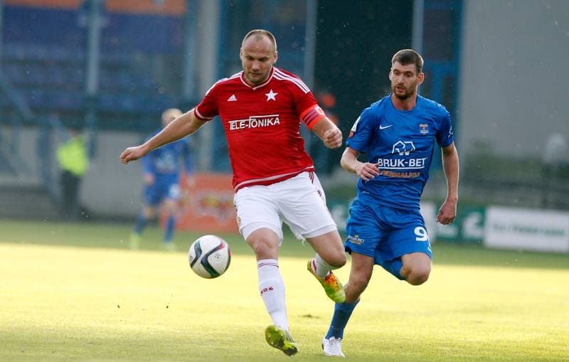 Football. PKO BP Ekstraklasa. Wisla Krakow - Termalica Bruk-Bet Nieciecza. 18.10.2015