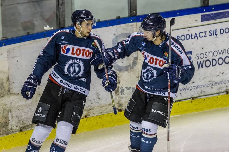 Ice Hockey. Polska Hokej Liga. Zaglebie Sosnowiec - Lotos PKH Gdansk. 22.09.2019