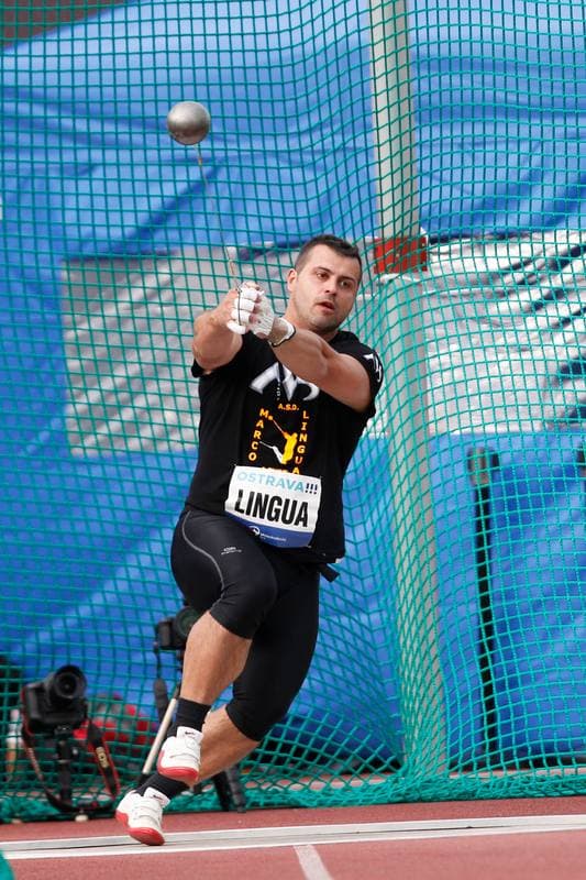 Athletics. Ostrava Golden Spike. Hammer Throw. 19.05.2016