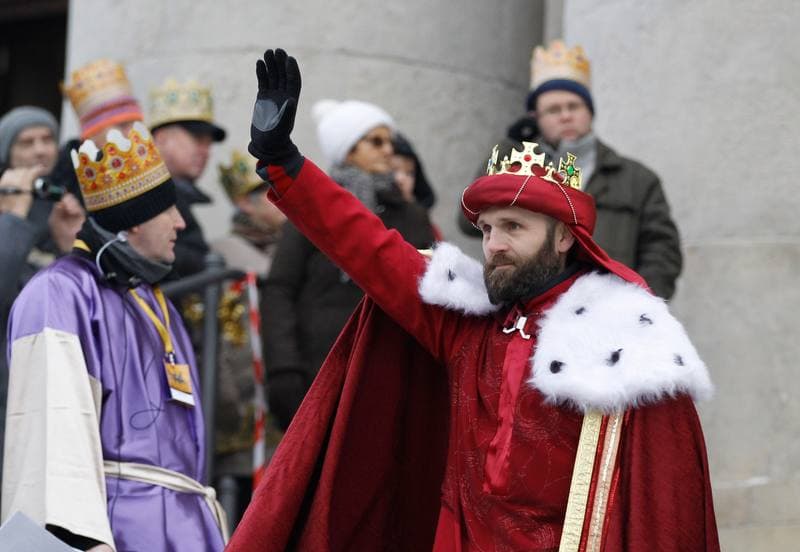 Three Kings Procession. Katowice. 06.01.2016