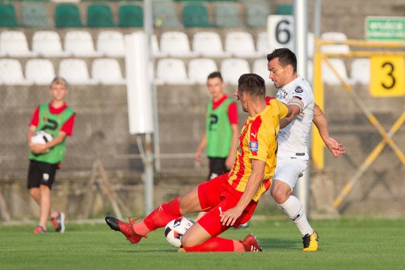 Football. Polish Cup. Zaglebie Sosnowiec - Korona Kielce. 10.08.2017