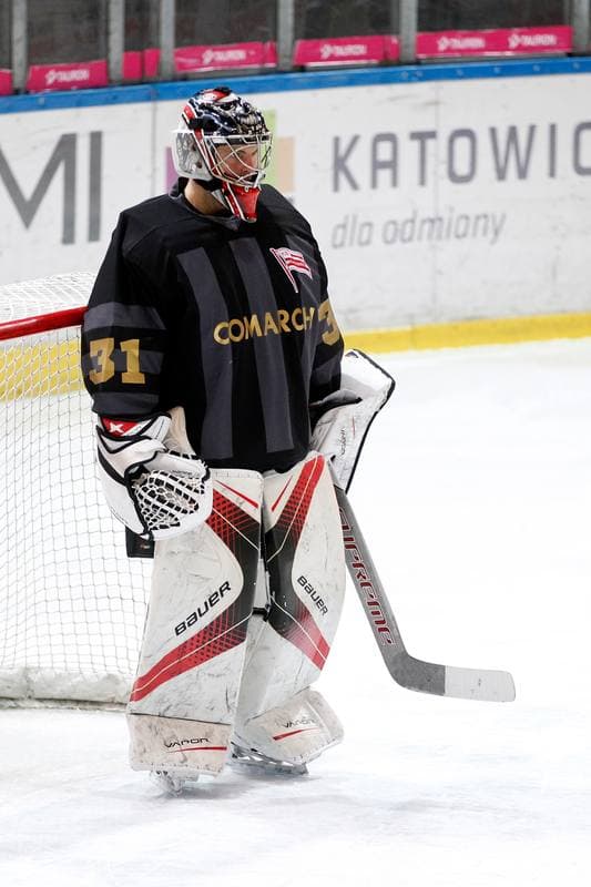 Ice Hockey. Tauron Hokej Liga. Tauron KH GKS Katowice - Comarch Cracovia. 08.02.2018