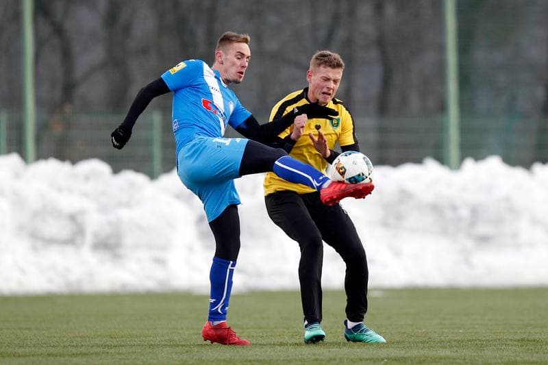 Football. Sparing. GKS Katowice - MFK Frydek-Mistek. 30.01.2019