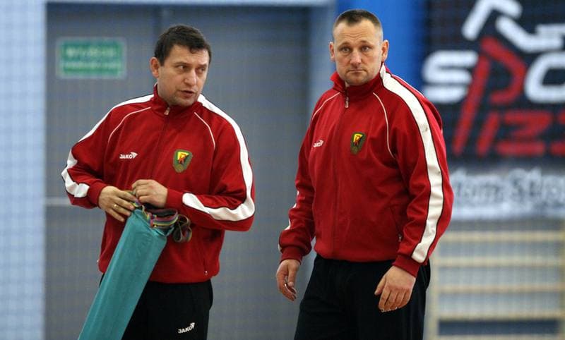 Football. Ruch Radzionkow. Training. 05.01.2011