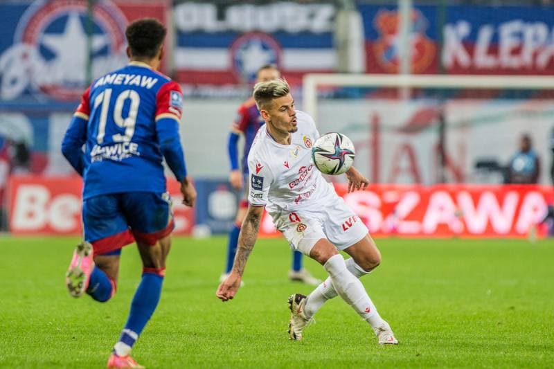 Football. PKO BP Ekstraklasa. Piast Gliwice - Wisla Krakow. 01.10.2021