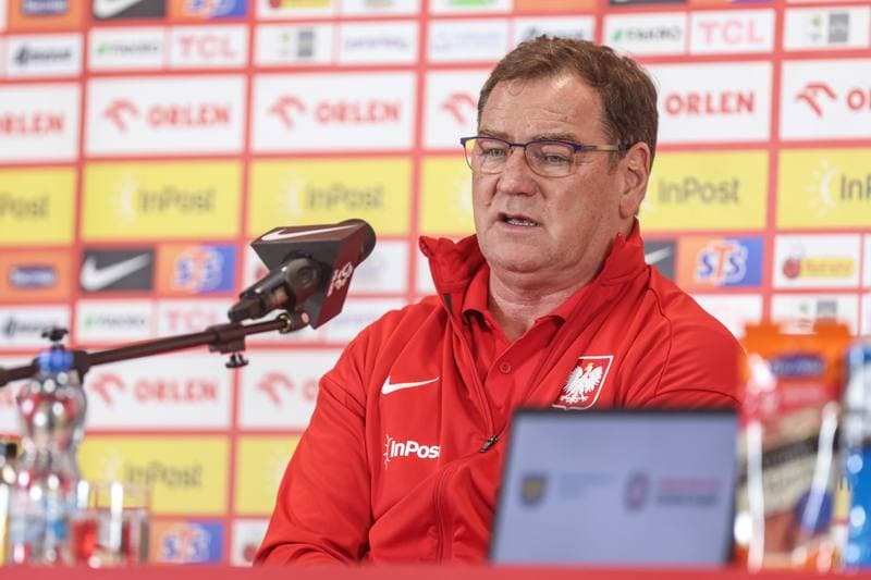 Football. Poland national team. Press Conference. 06.10.2025