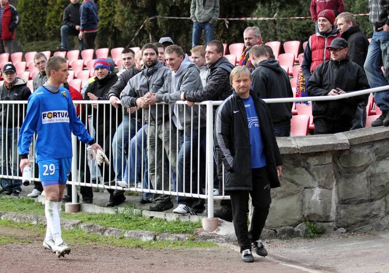 Football. I liga. Odra Wodzislaw Slaski - GKP Gorzow Wielkopolski. 09.04.2011