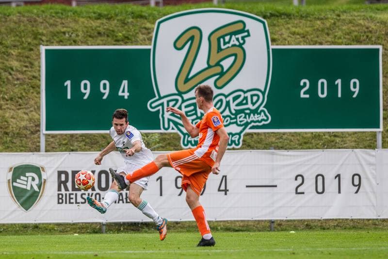 Football. Totolotek Puchar Polski. Rekord Bielsko-Biala - Concordia Elblag. 25.09.2019