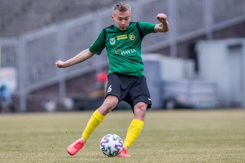 Football. Fortuna I Liga. GKS 1962 Jastrzebie - Radomiak Radom. 07.03.2020