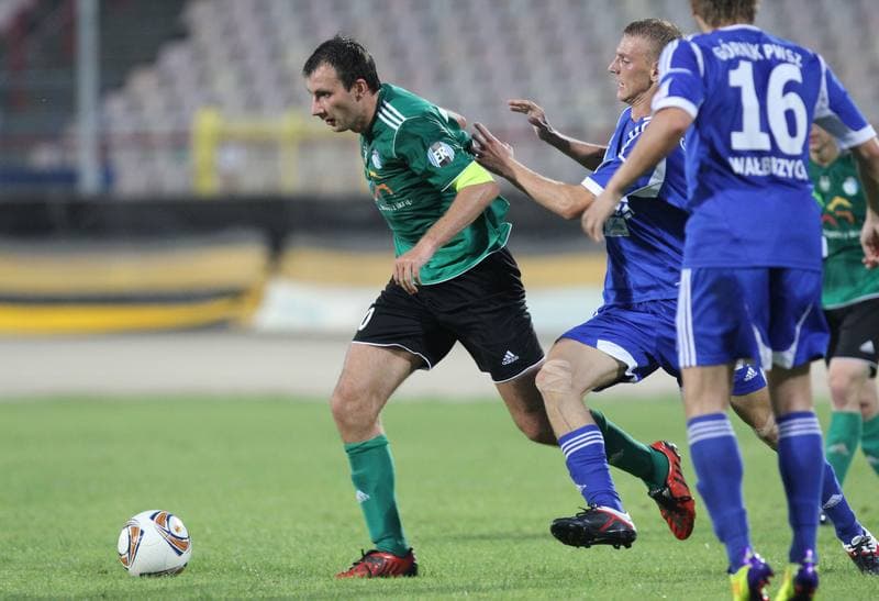 Football. II liga. Energetyk ROW Rybnik - Gornik Walbrzych. 18.08.2012