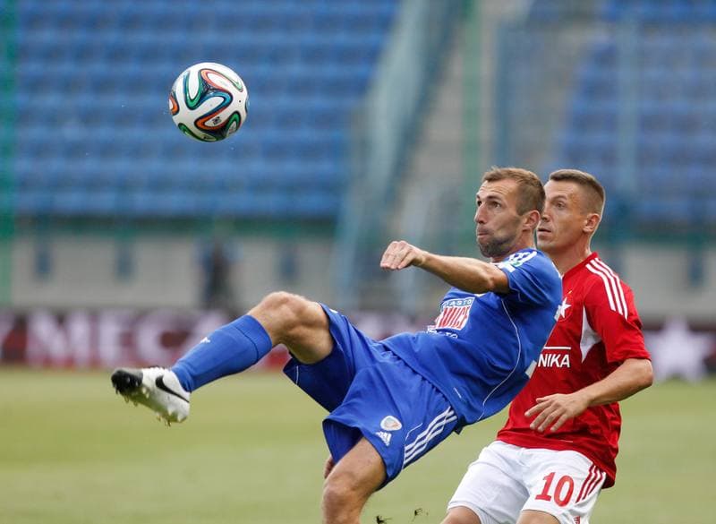 Football. T-Mobile Ekstraklasa. Wisla Krakow - Piast Gliwice. 13.09.2013