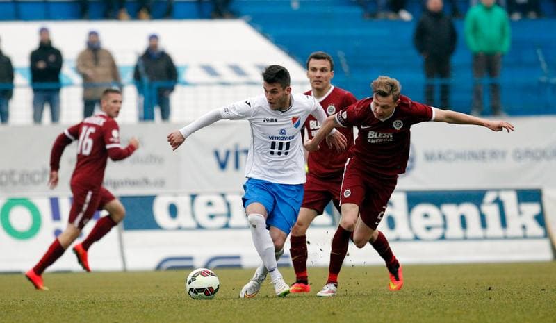 Football. SYNOT Liga. Banik Ostrava - Sparta Prague. 28.02.2015